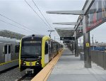 LACMTA light rail at Westchester/Veterans Sta in Inglewood 